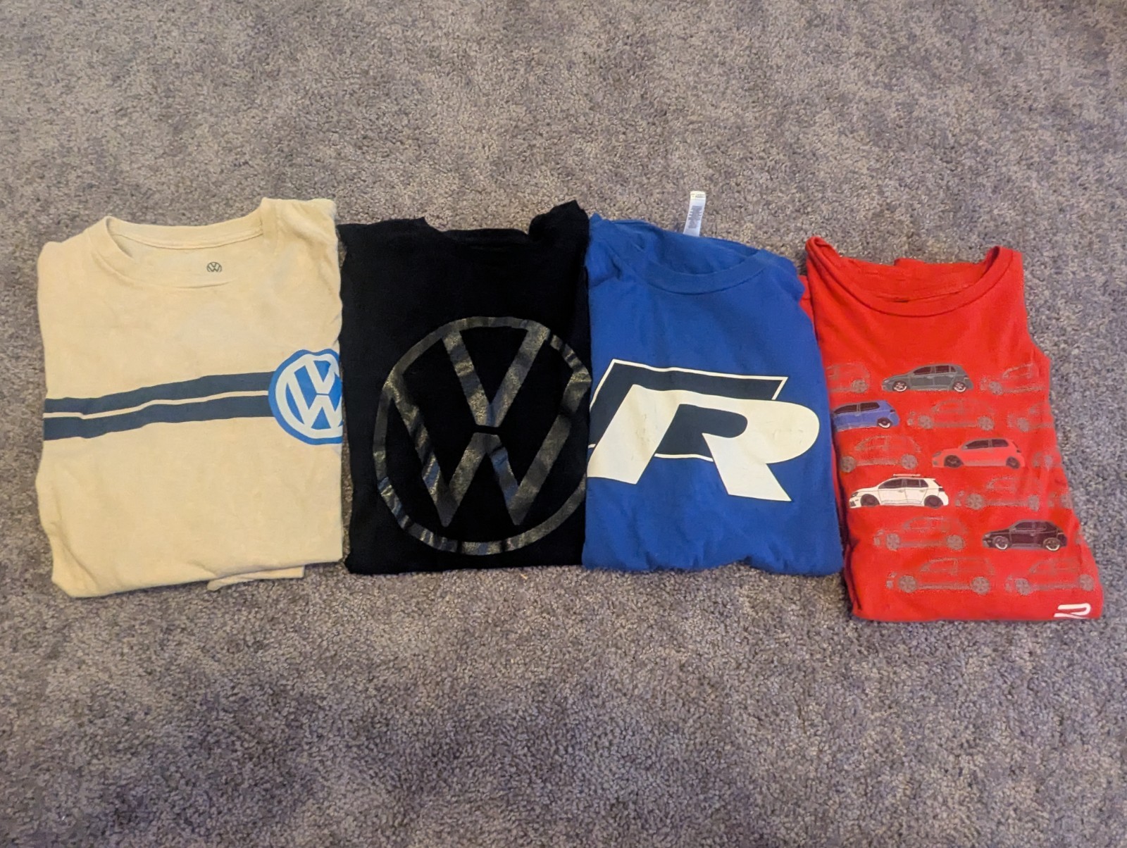 Volkswagen T Shirt Lot Assorted VW Golf GTI Motorsport gallery