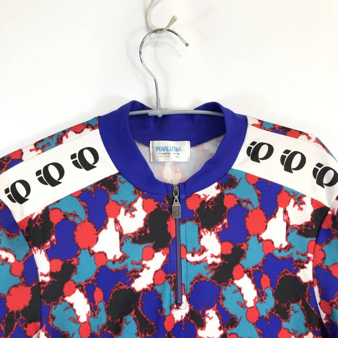 Pearl Izumi XL Half-Zip Cycling Jersey, Made in the USA, 2000s, USA Design gallery
