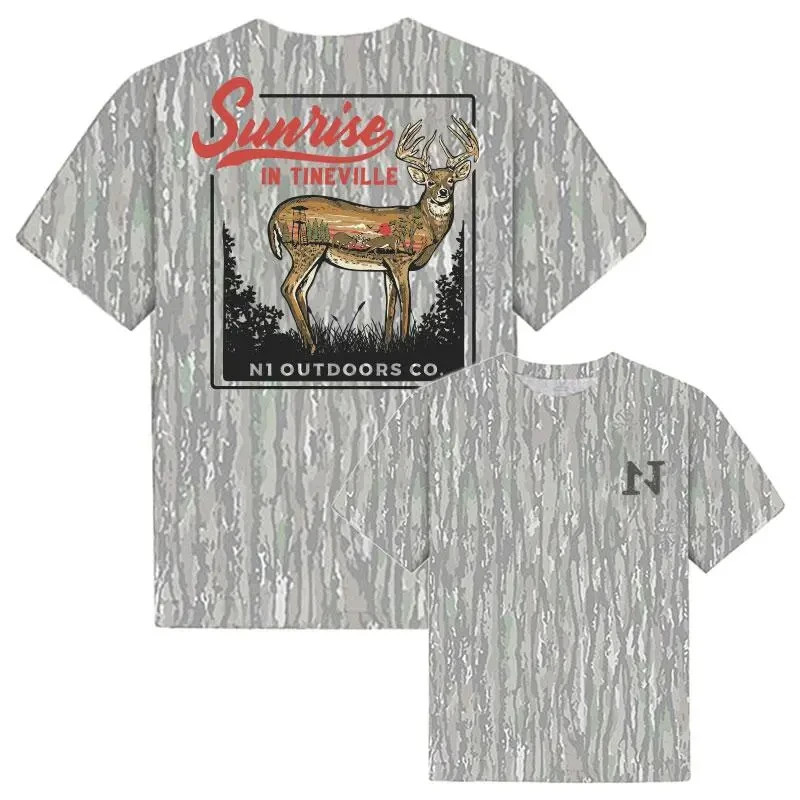 N1 Outdoors Sunrise In Tineville Hunting Camo Shirt – Outdoor Hunting & Fishing gallery