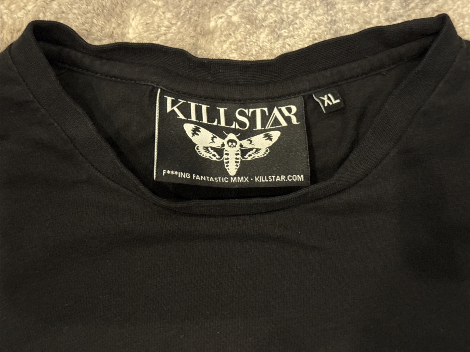 KILLSTAR "F**k You” Gothic T-Shirt - Size XL - Fits Like Med/Large gallery