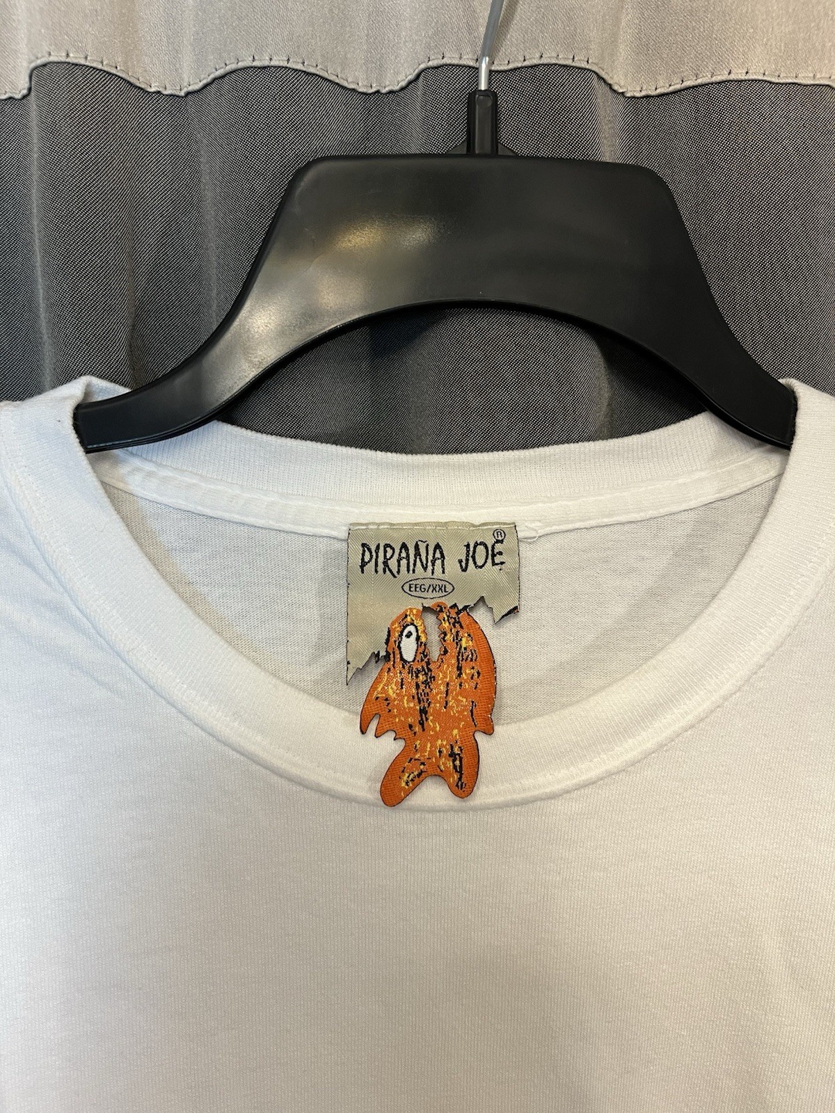 Piranha Joe Cozumel Mexico White Fish Graphic Shirt Size XXL 2XL gallery