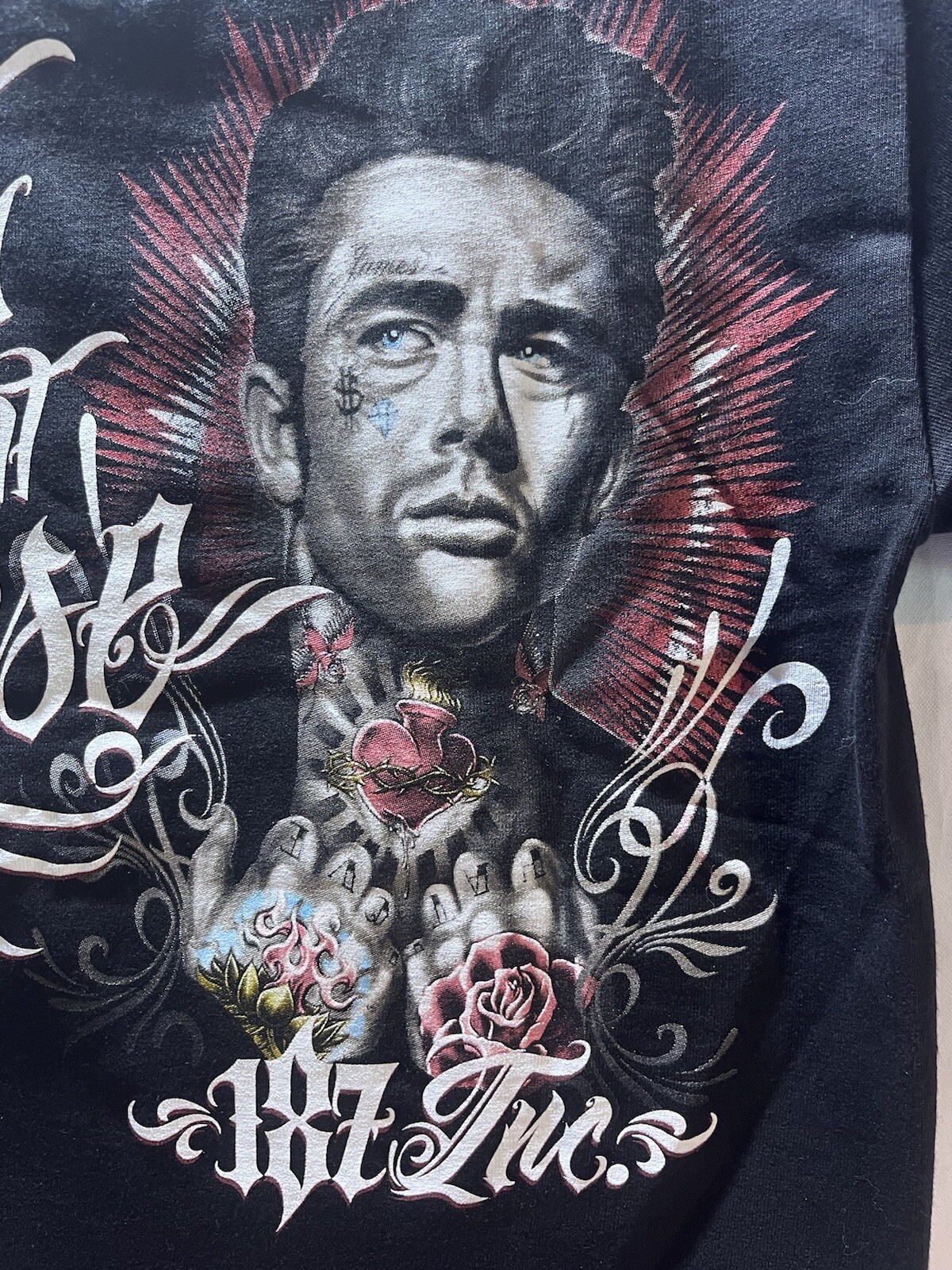 James Dean Rebel Without a Cause 187 One Eight Seven T-shirt size: Small gallery