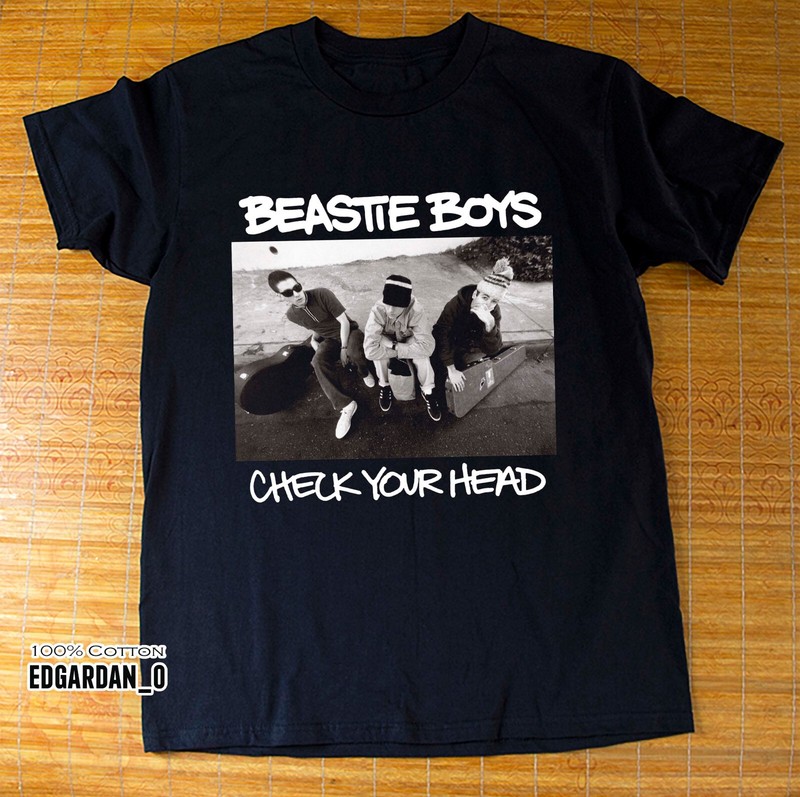 Beastie Boys Check Your Head Album Black, White T-shirt Size S-5XL