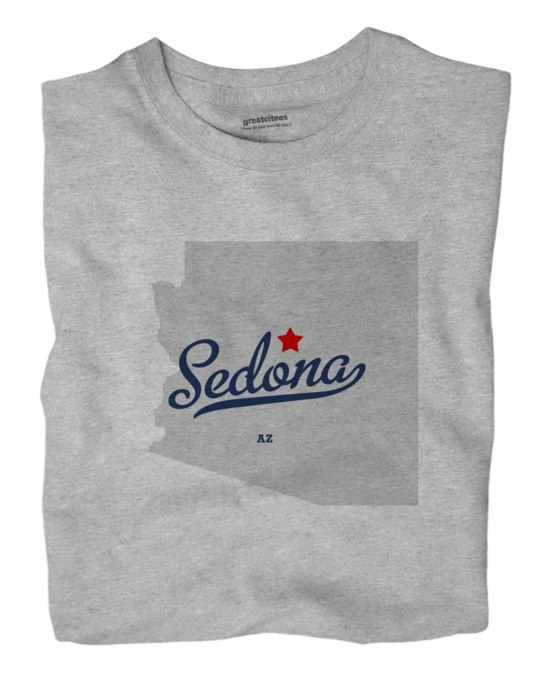 Sedona Arizona AZ Ariz T-Shirt MAP
