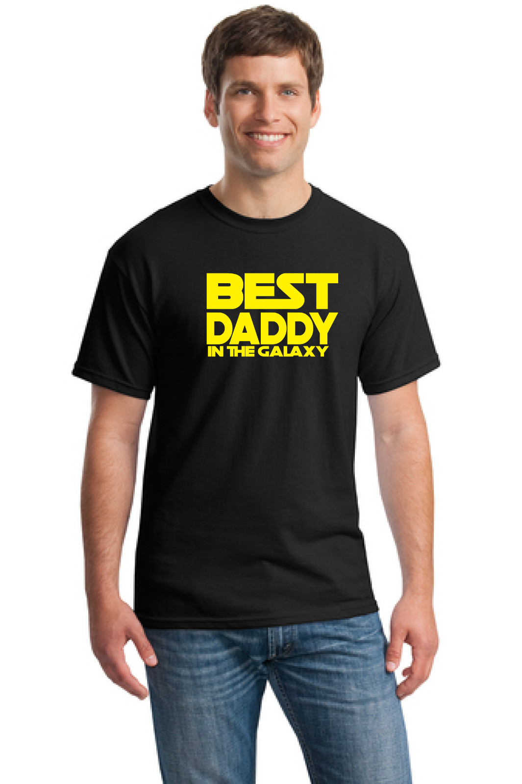 T-Shirt gift dad-Best Daddy in the Galaxy shirt-Father’s Day gift-Christmas tee