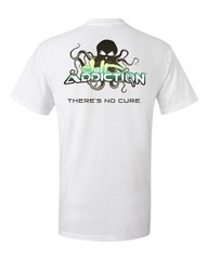 Salt Addiction Octopus Saltwater Fishing Short Sleeve T Shirt Ocean