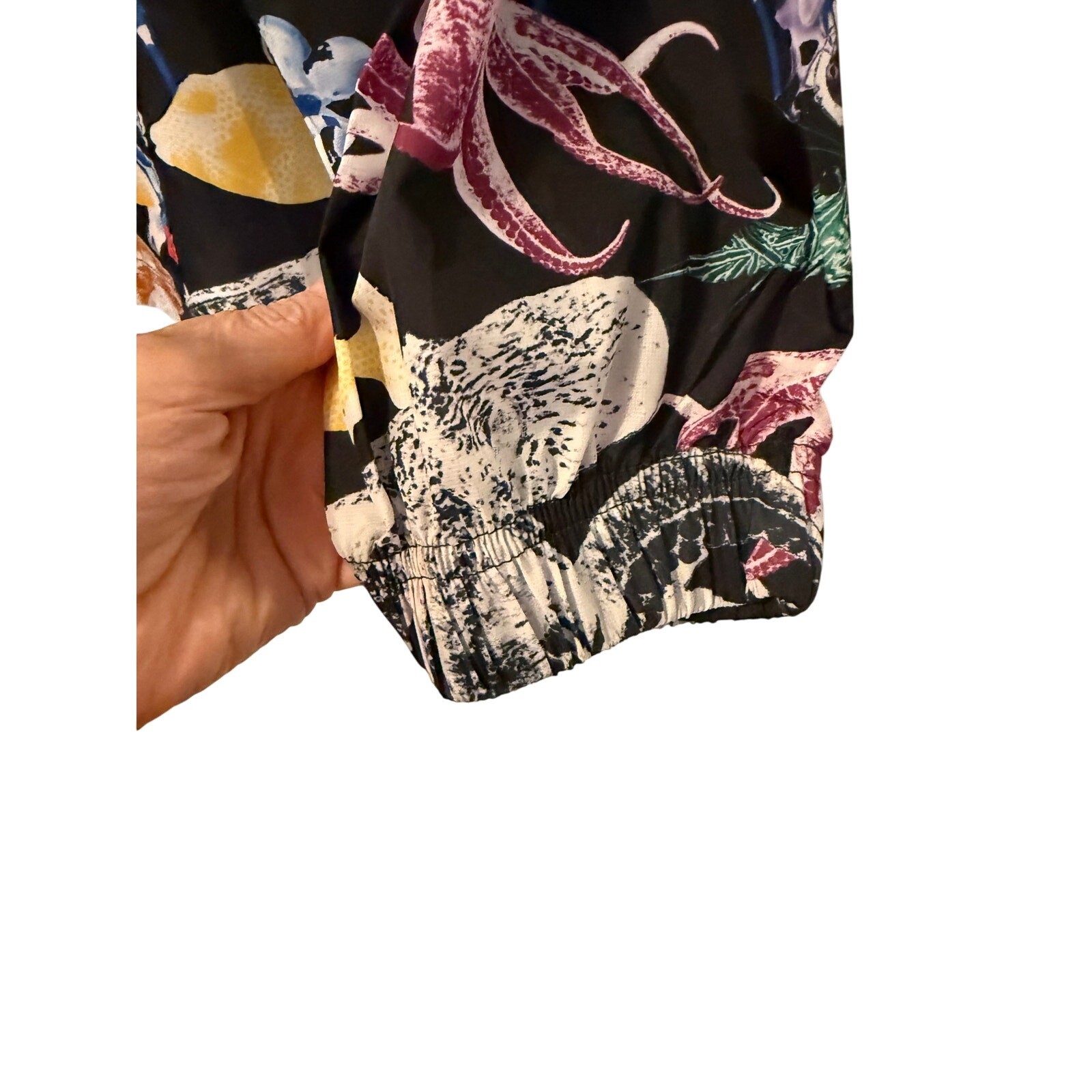 Bonobos Fielder Hoodie L | Octopus Print Oceancore Y2K Streetwear Eco Pullover gallery
