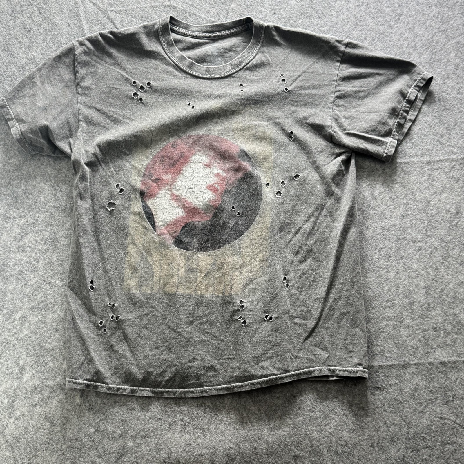 Goodie Two Sleeves Shirt Mens L Gray Jimi Hendrix Graphic Tee Distressed Rock gallery
