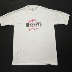 Vintage Hershey’s Chocolate Single Stitch T Shirt Mens XL USA Made Graphic Logo