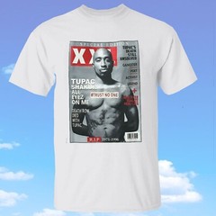 Tupac. Ultra Heavyweight American Style Hip Hop Unisex T Shirt All Size