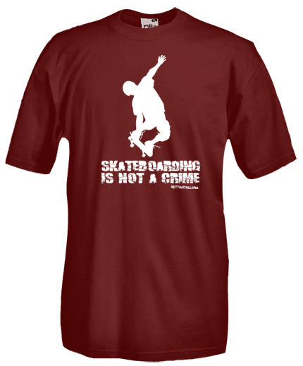 SPORT Q01 SKATEBOARDING T-SHIRT