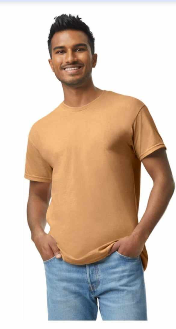Cotton Men’s T-Shirt Solid Short Sleeve New (Other) S-3X $4-$9.00