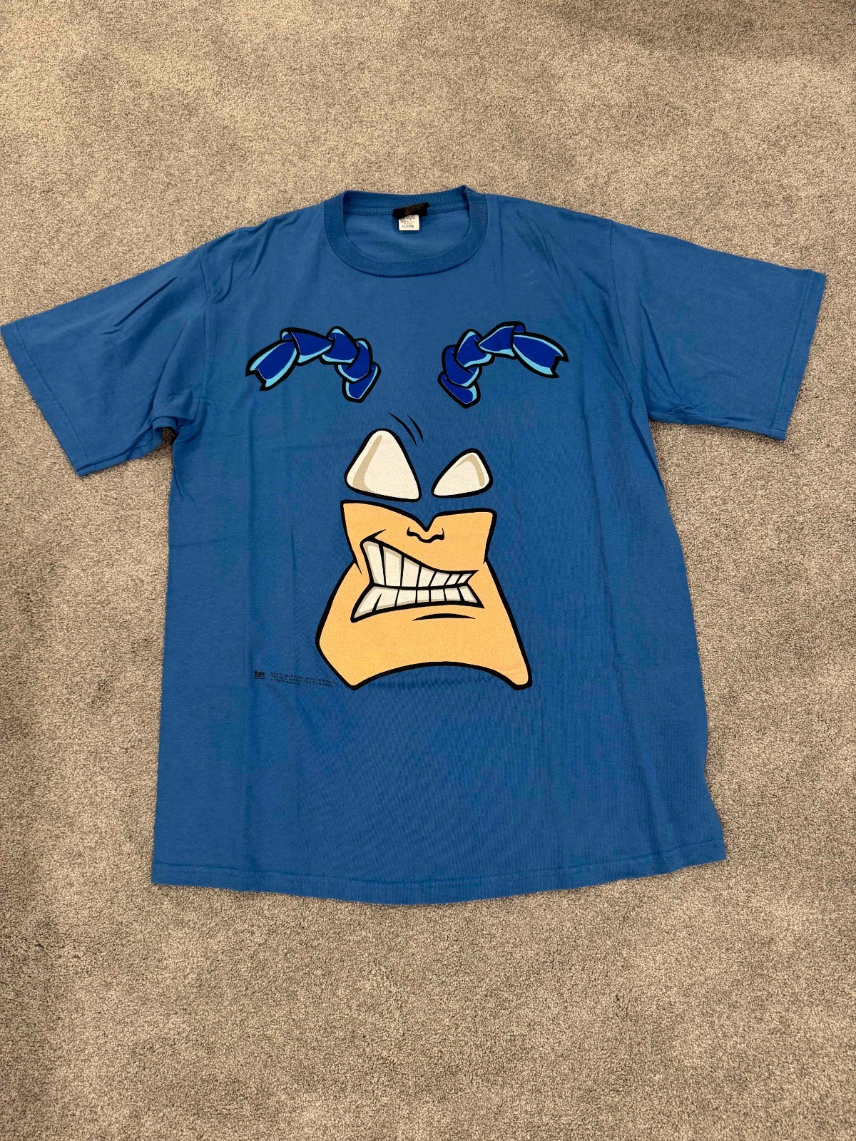 VINTAGE 90s THE TICK by Ben Edlund shirt Mens XL Graphiti Tag NEC Fox Kids