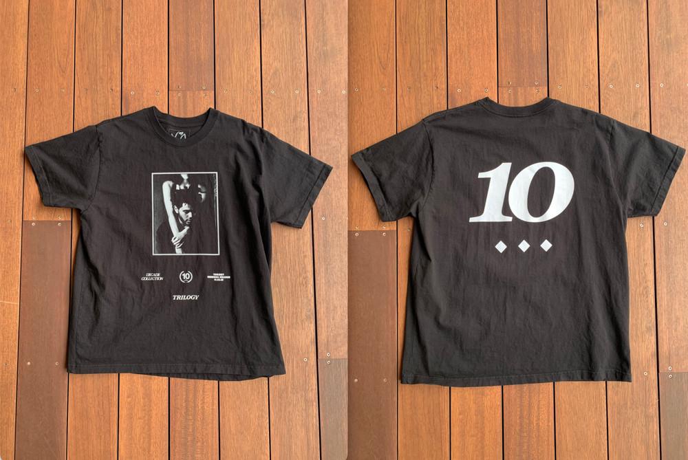 RARE The Weeknd Trilogy Cover 10-Year Anniversary Decade T-Shirt Size 2XL