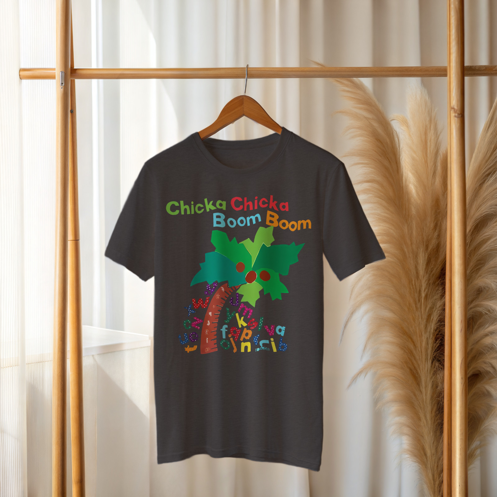 Chicka Chicka Boom Boom T-Shirt – Cute Alphabet Tree Shirt A470 gallery