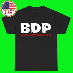 BDP Boogie Down Productions Black T-Shirt Size S – 5XL