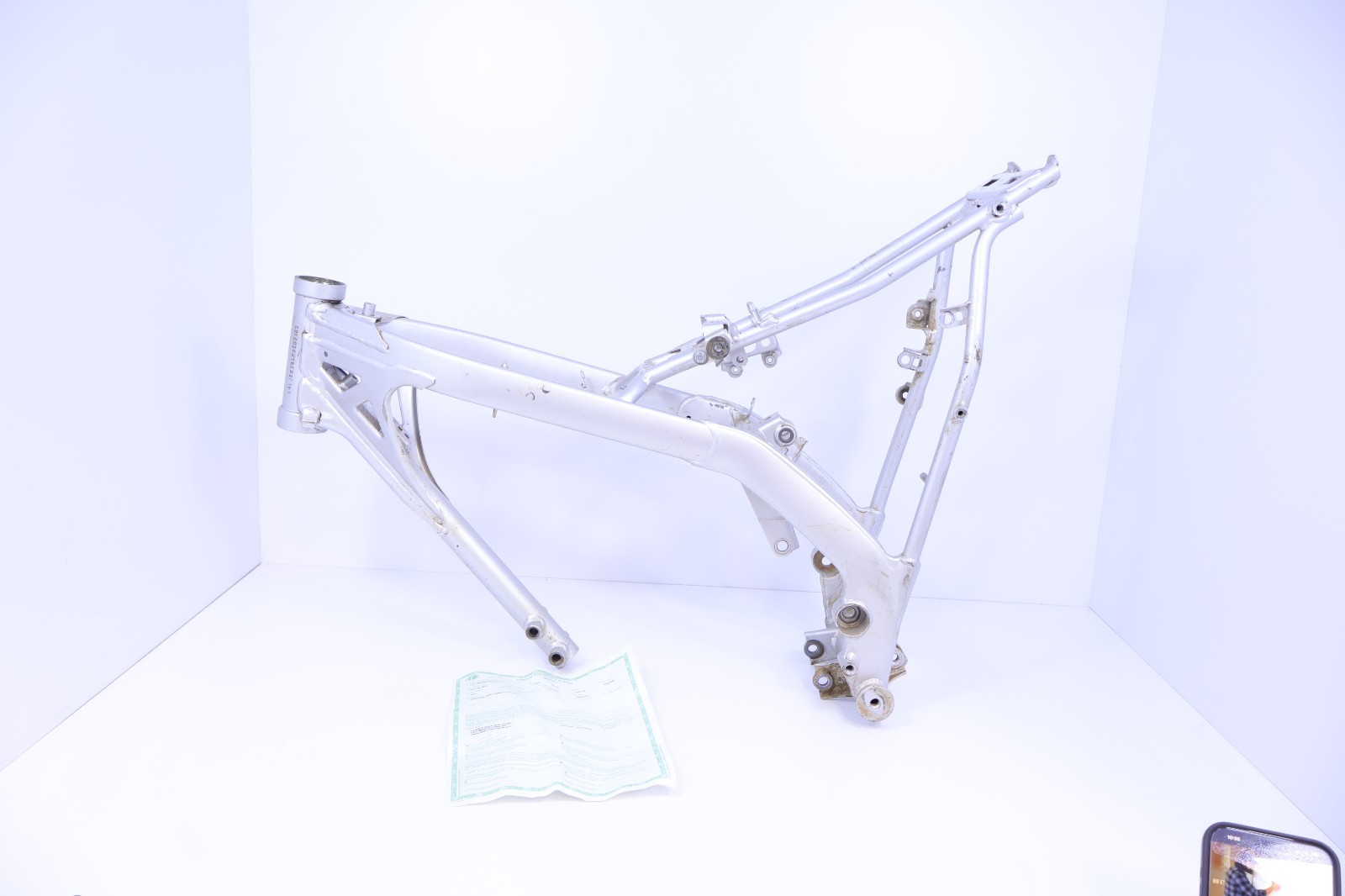 2023 Honda CRF125F Main Frame Chassis Straight Clean with T1TLE OEM 2019-2026