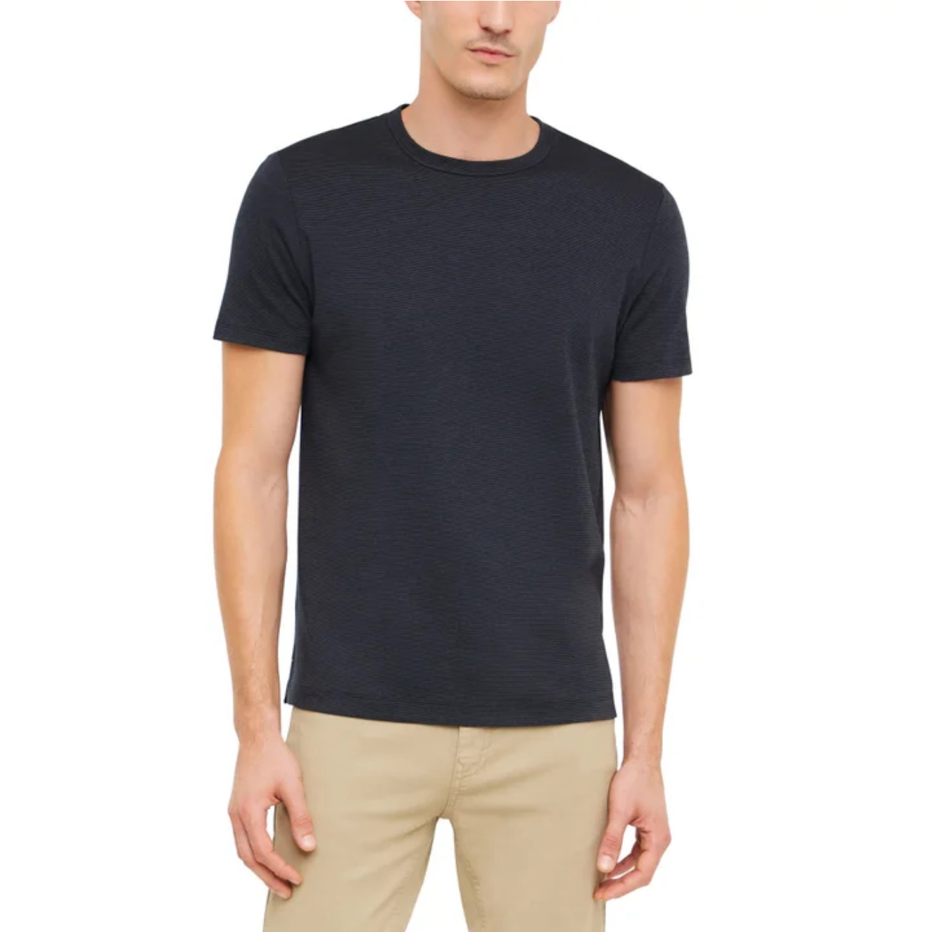 Banana Republic Men’s Luxe Touch Performance Tee - Black, Medium gallery
