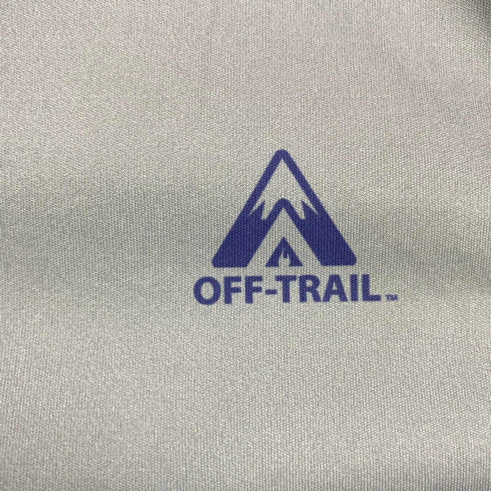 Off Trail Mens Long Sleeve T Shirt Activewear Athletic Gray Medium Spot gallery