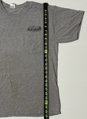 Ape Hangers Bar & Grill Distressed Gray Pocket T-Shirt Large (L)