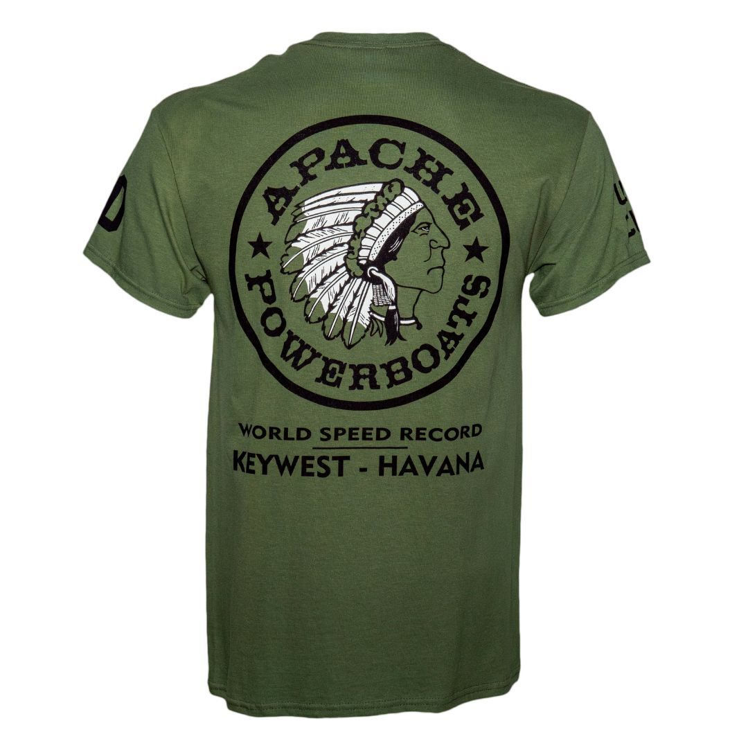 World Speed Record T-Shirt | Military Green gallery