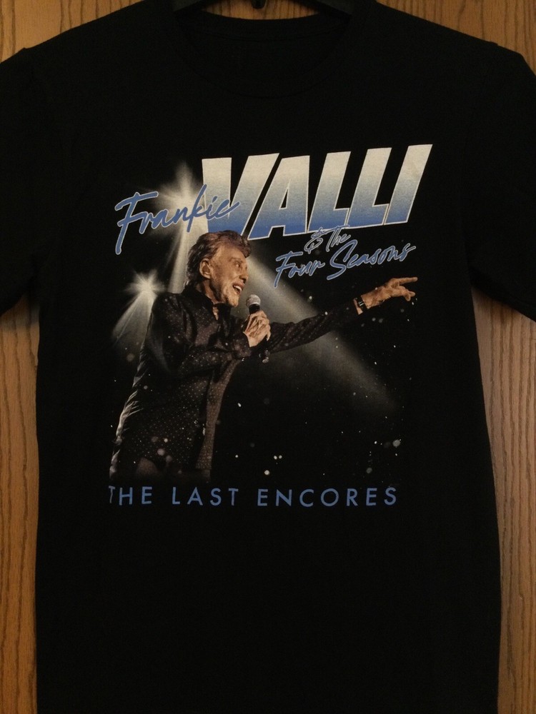 Frankie Valli & The Four Seasons – “The Last Encores” – Black Shirt – No Tag