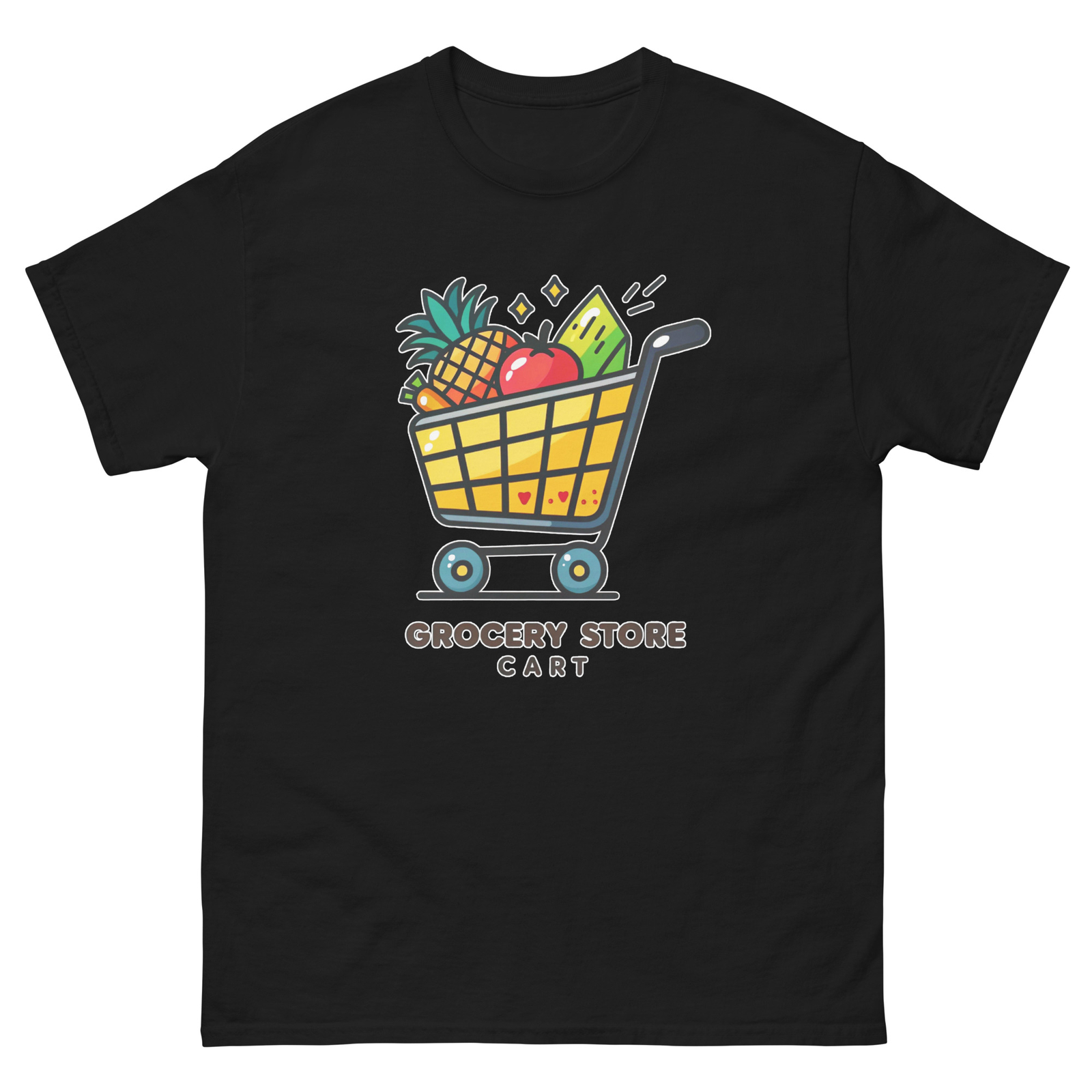 Grocery Store Cart Object Place Item Urban T-Shirt gallery