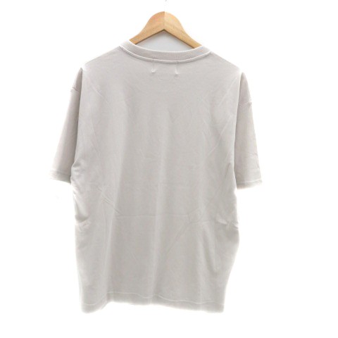 JOURNAL STANDARD relume Tshirt Cut and Sew Crew Neck Short Sleeve Plain L Light gallery