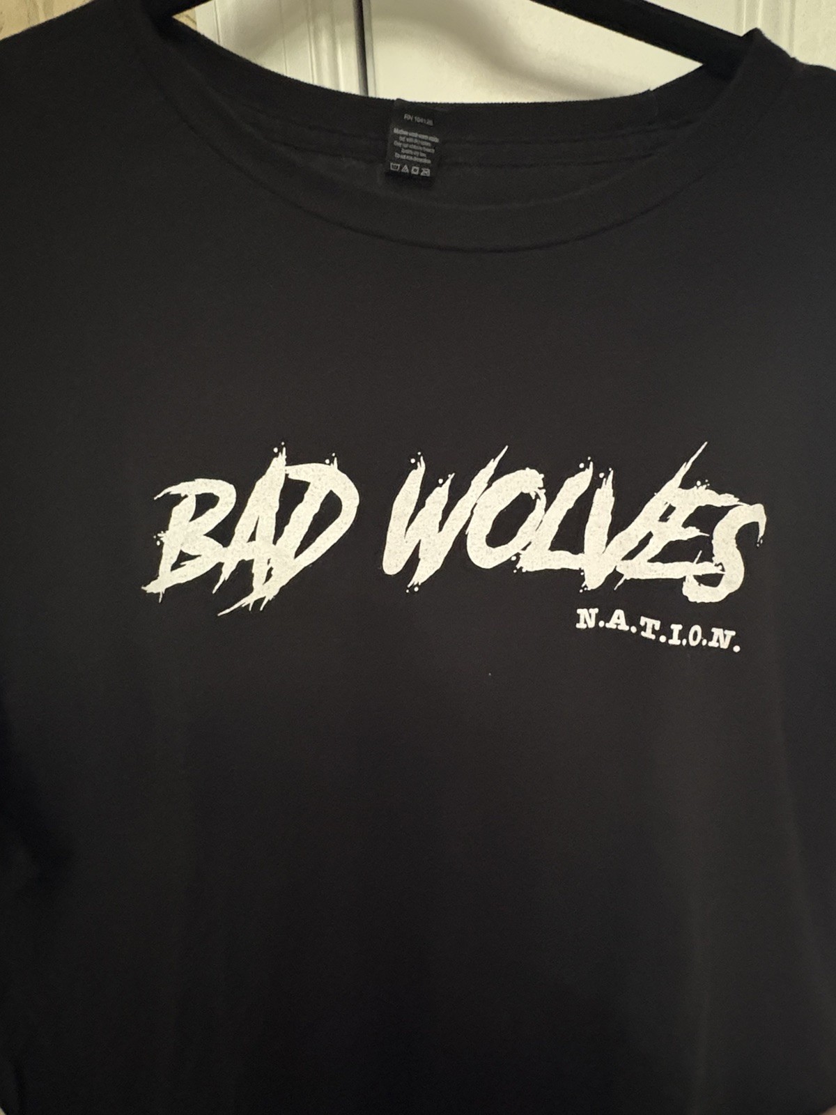 Bad Wolves N.A.T.I.O.N. 2019 tour issued shirt 2X gallery
