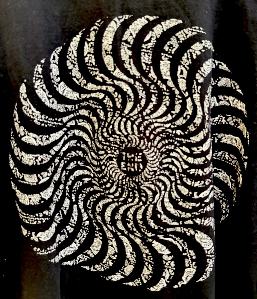 Spitfire Wheels Shirt Classic The End Swirl Paisley Mens Black T Shirt Sz L gallery