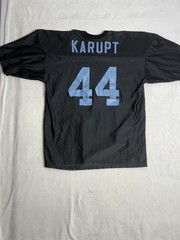 🔥 Vintage Playboy x Don Alleson Athletic Jersey 3XL KARUPT 44 Black Blue Shirt