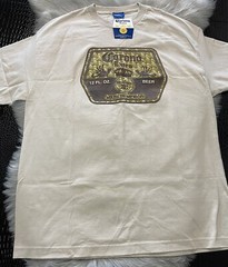 NWT Corona Extra Corona Made Mexico Khaki T Shirt 100% Cotton Size XL NEW