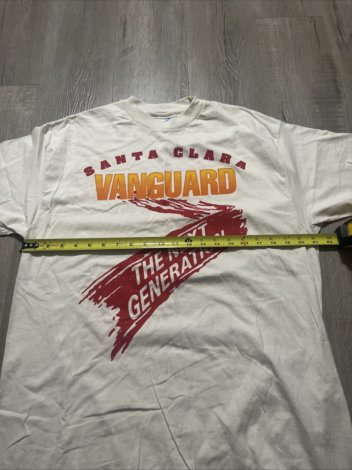 Hanes 1990s Santa Clara Vanguard Next Generation Large Cream Color gallery