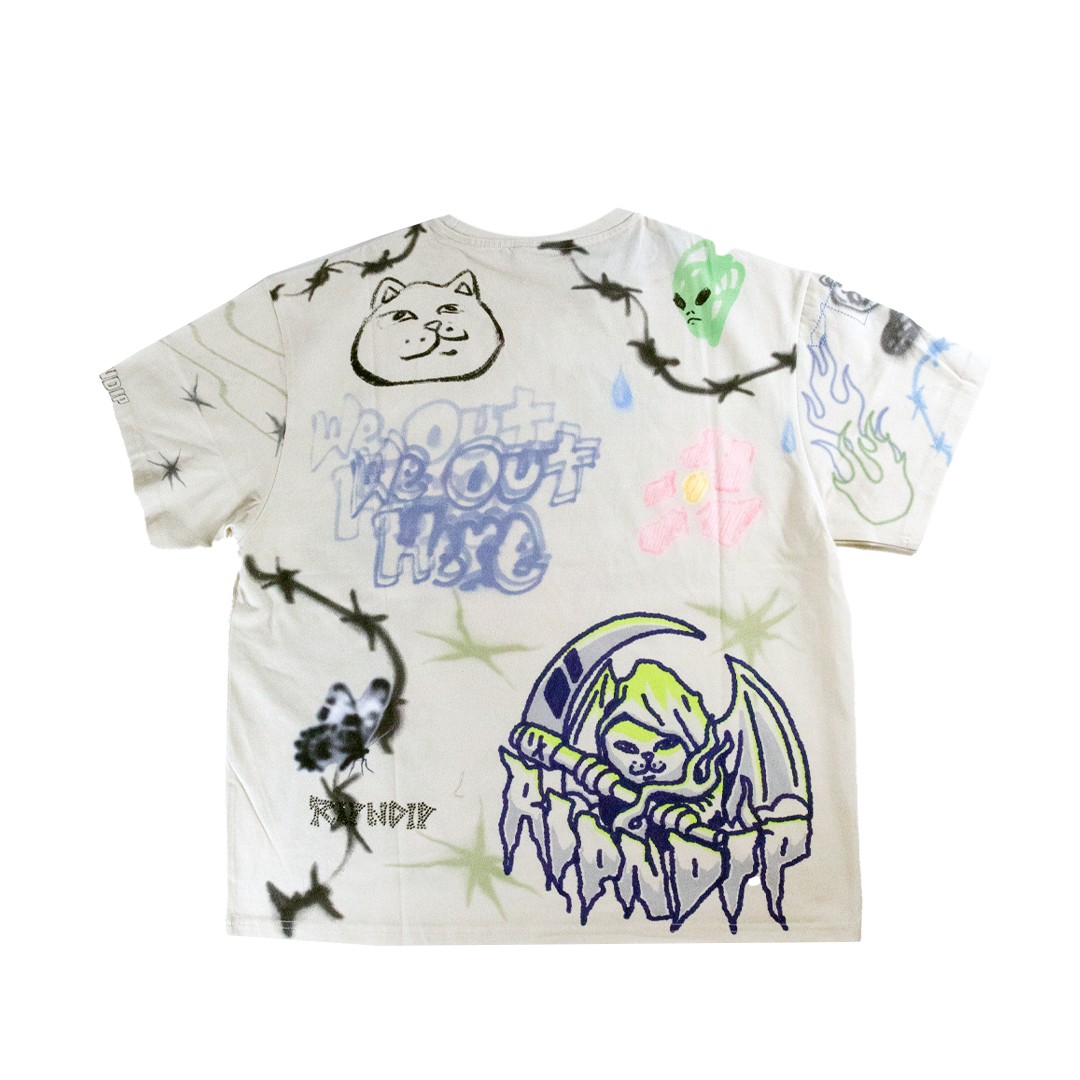 Ripndip Goosebumps Short Sleeve T-Shirt Bone White gallery