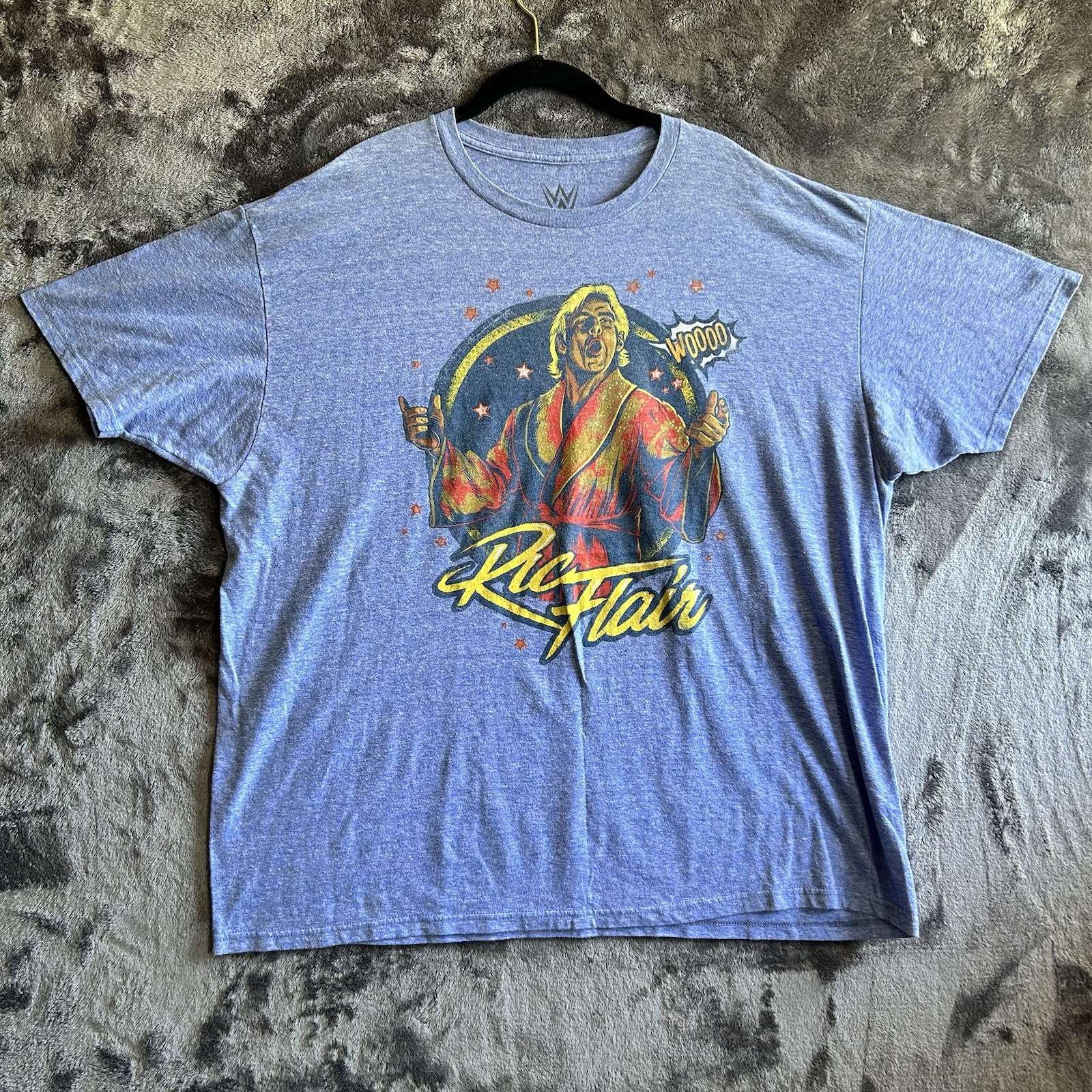 Ric Flair Wrestling WWE T-Shirt Men's Size 2XL Wooo Graphic Tee Wrestle Mania gallery