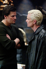 Buffy the Vampire Slayer ♡ ANGEL and SPIKE: Spangel T-Shirt! ✩ Funny Bromance!
