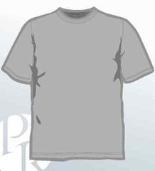 John Son Premium Quality Charcoal T-Shirt XL 100% Cotton Piranha Records