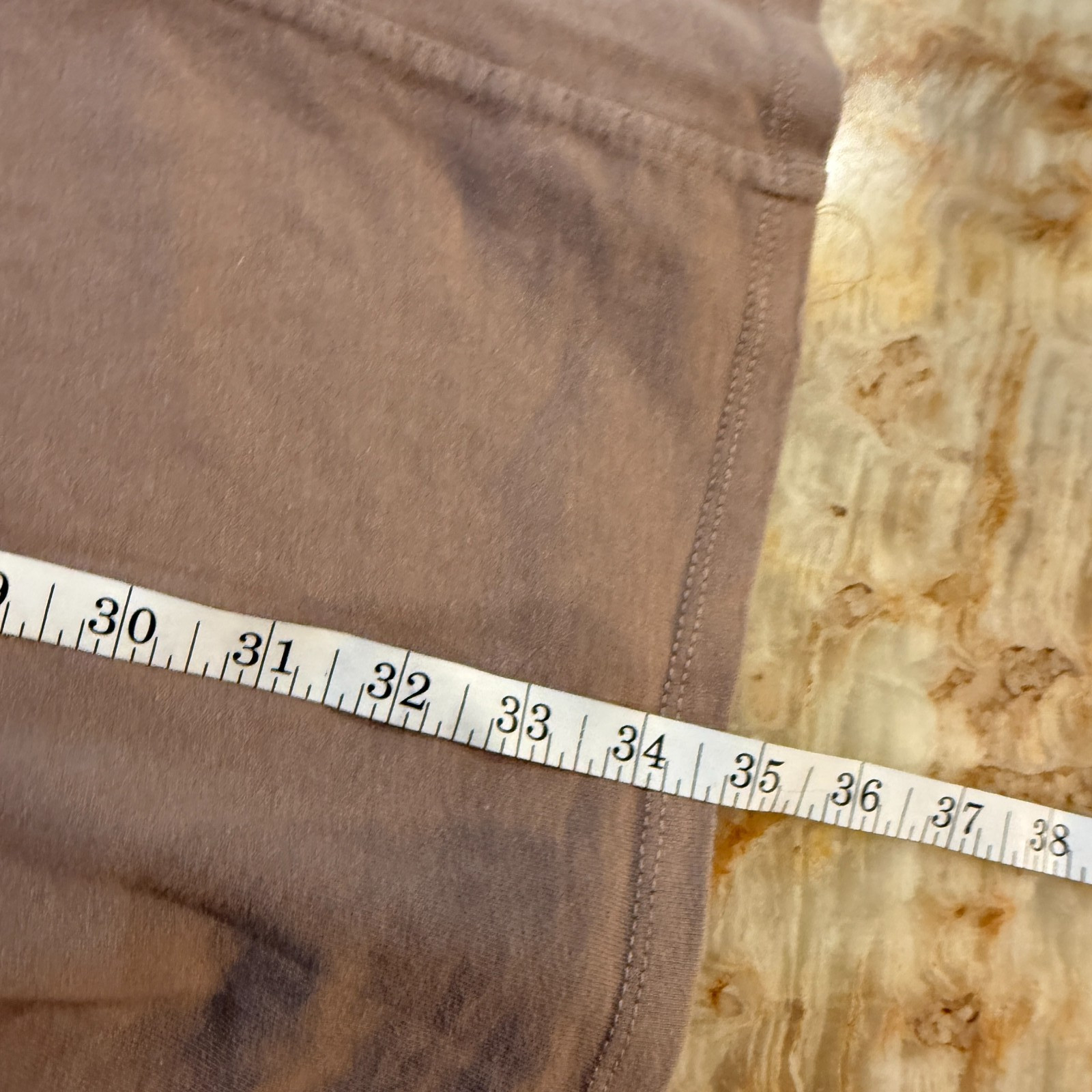Essentials Fear of God Mens T-Shirt Taupe Short Sleeve Crew Neck Streetwear L gallery