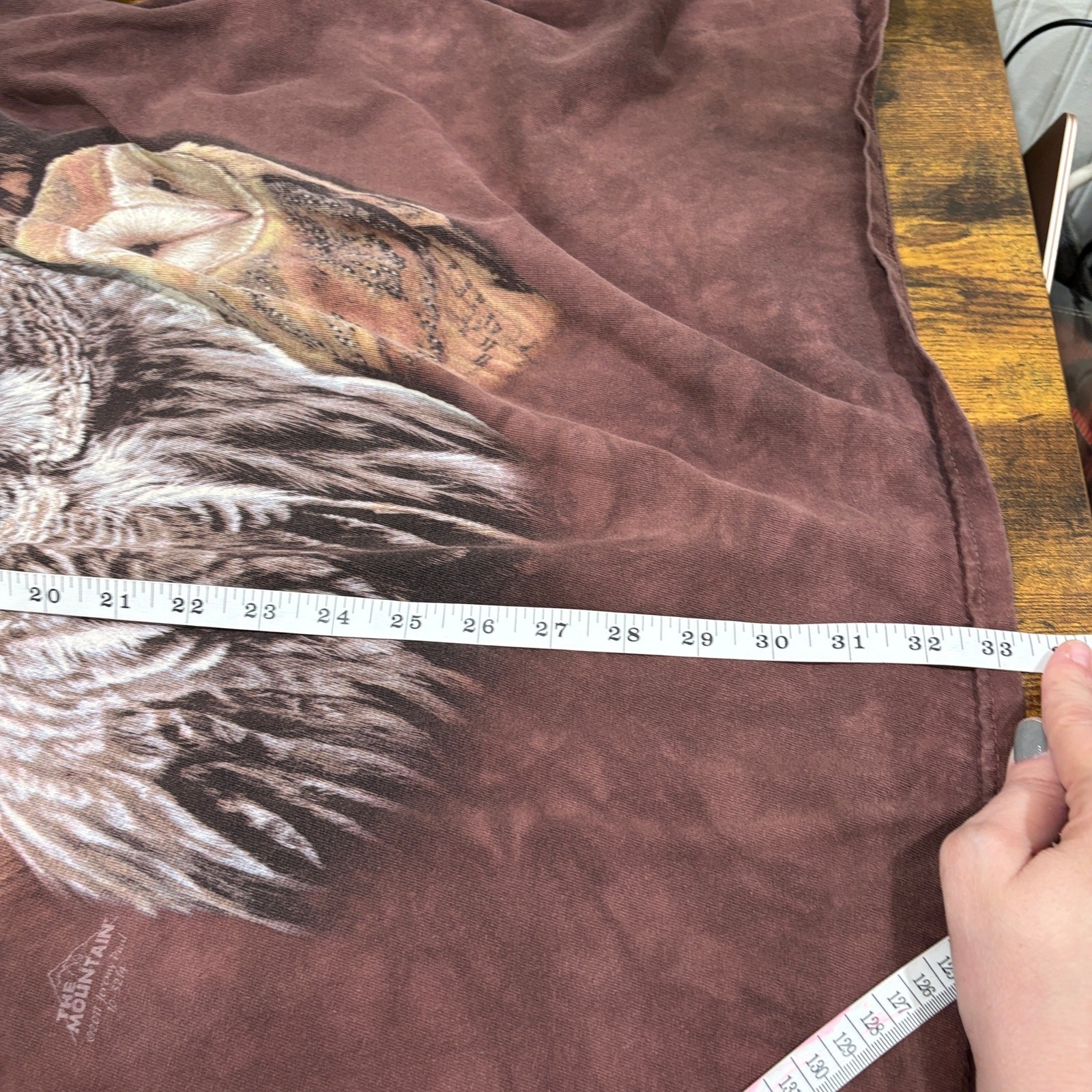 The Mountain Size 2XL T-Shirt Jeremy Paul Multiple Owls Graphic Art 2011 Brown gallery