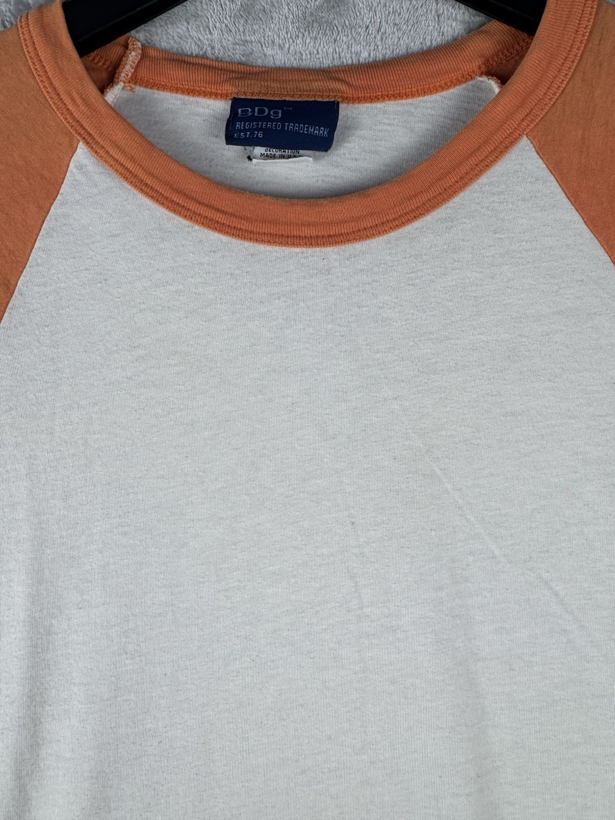 Vintage Bdg Raglan Baseball Training 3/4 Shirt Mens XL 90s USA Sporty Utility gallery