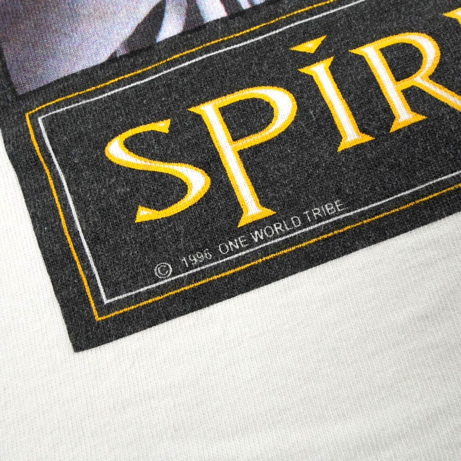 Spirit Dancer Diamond Dust Vintage 90s T Shirt Mens M White Native American Art gallery