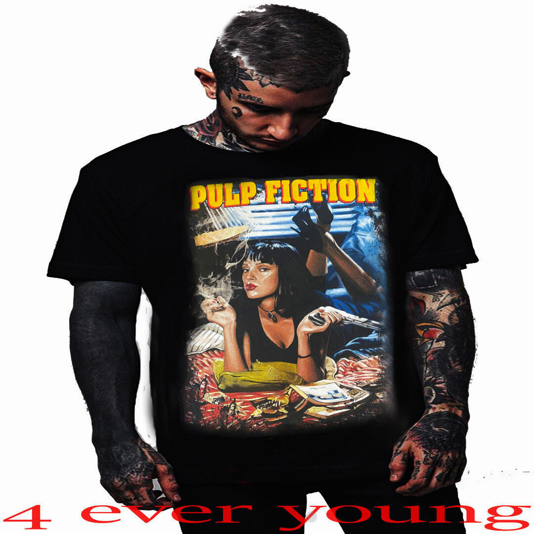 PULP FICTION MOVIE T SHIRTS MEN'S SIZES gallery
