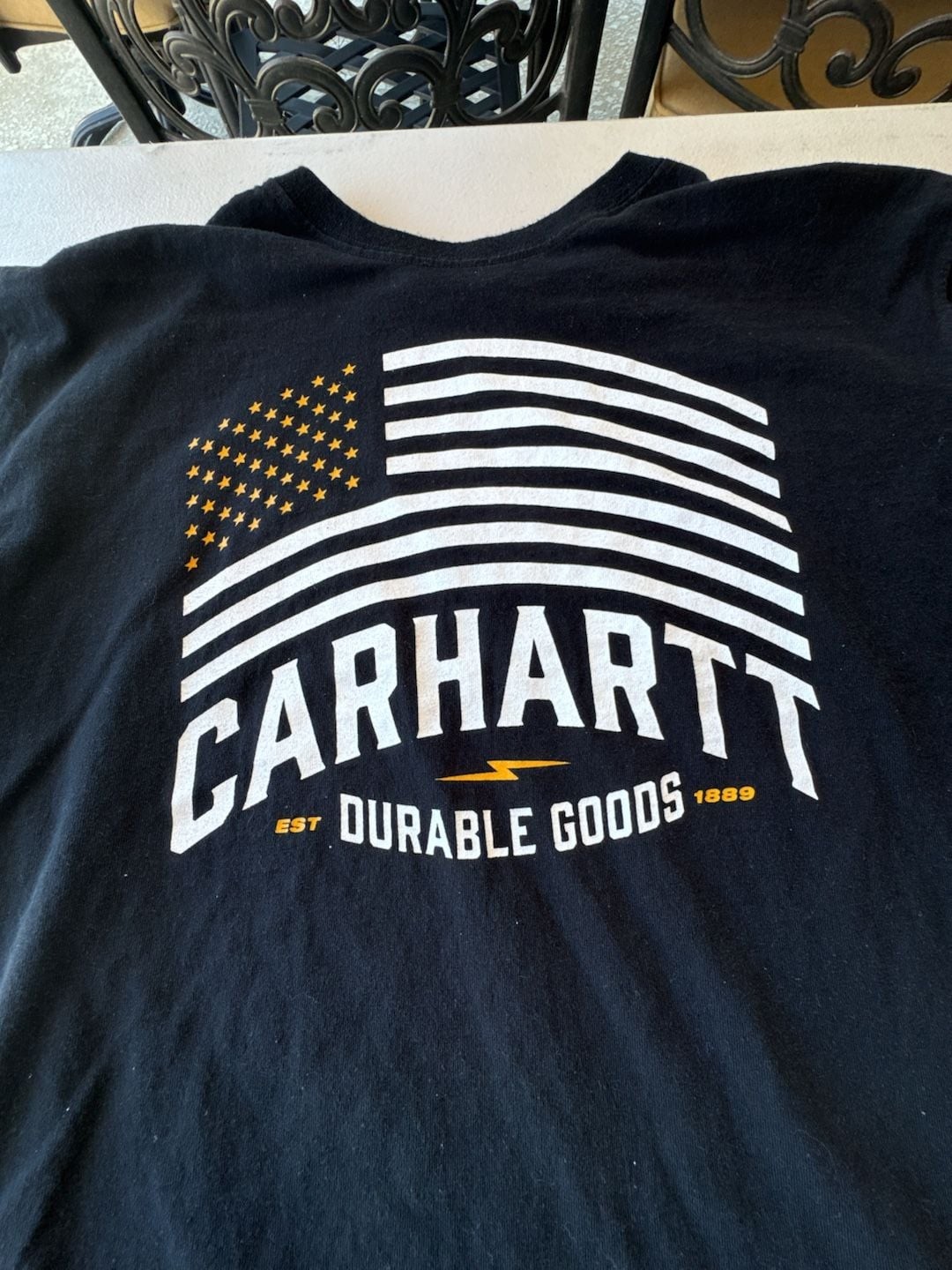 Carhartt Relaxed Fit Flag Graphic Durable Goods T-Shirt gallery