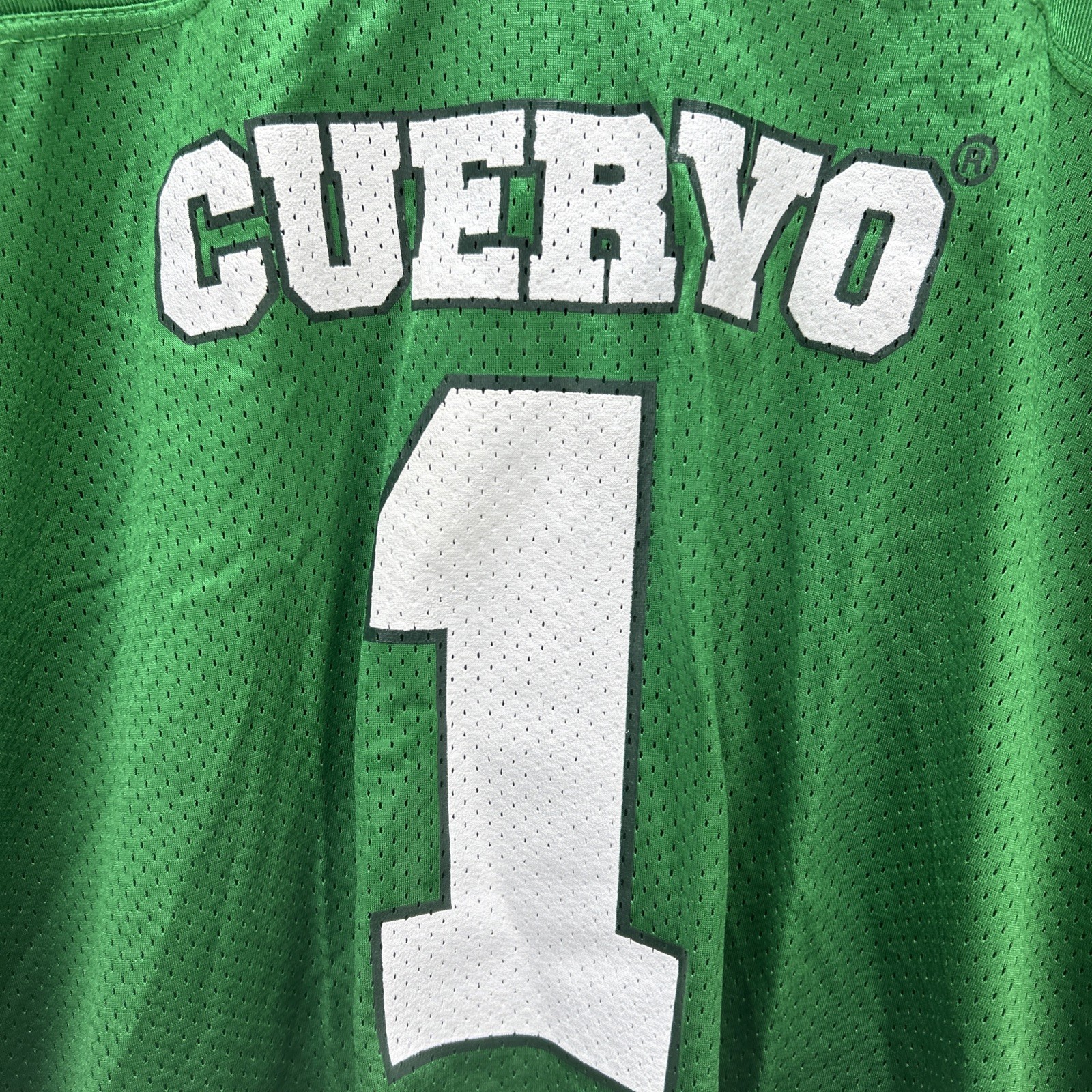 Vintage Jose Cuervo XL Shirt Jersey Green Football Promo Tequila Margarita gallery