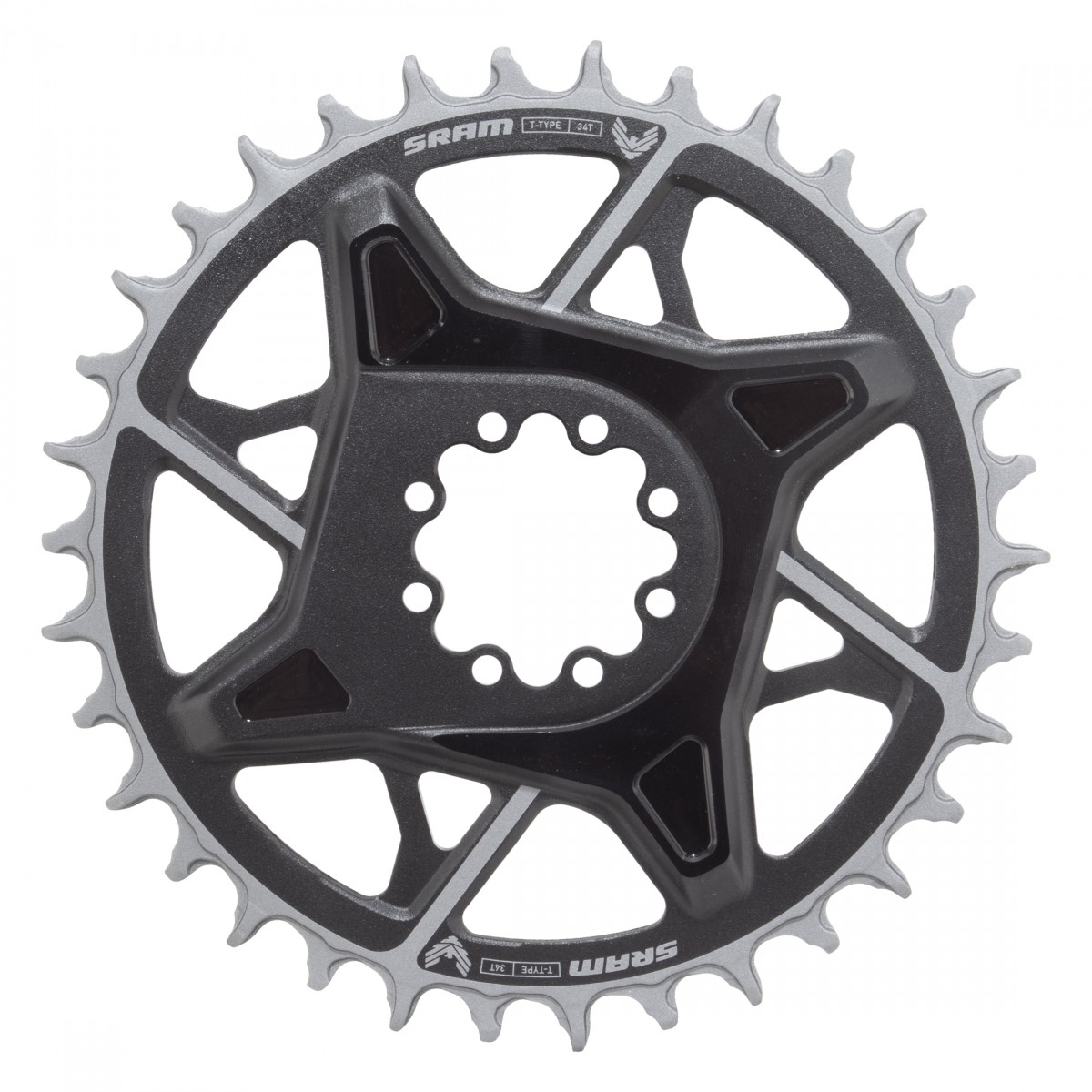 SRAM X0 Eagle T-Type 34T 12-Speed Aluminum Chainring with 8-Bolt Direct Mount