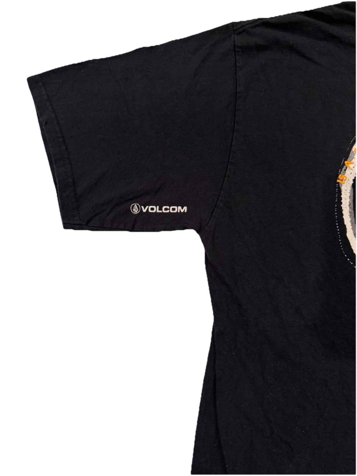 Volcom Stone Collectable Logo Black T-Shirt Men’s XL 100% Cotton Streetwear Rare gallery