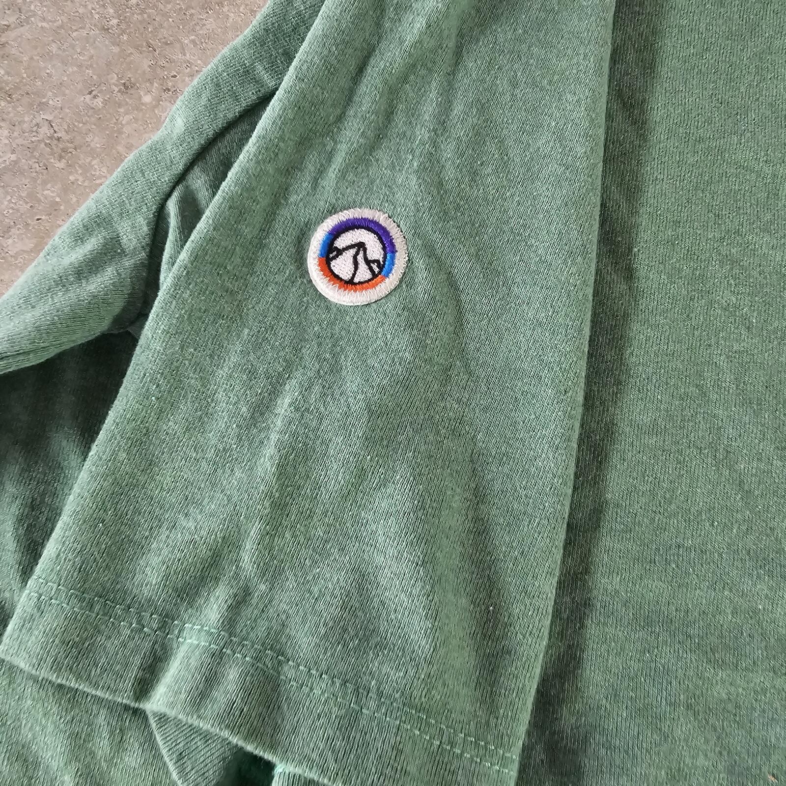 Patagonia Men's Fitz Roy Tee Green Heather T‑Shit Small NEW gallery