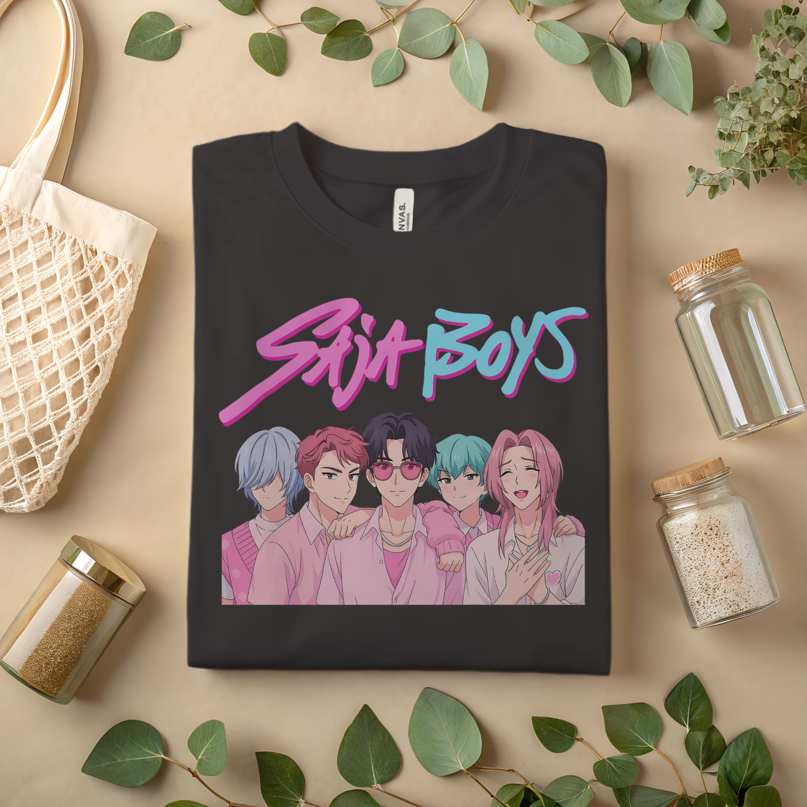 Siya Boys Anime Graphic T-Shirt – KPOP Inspired Boy Band Tee A276 gallery