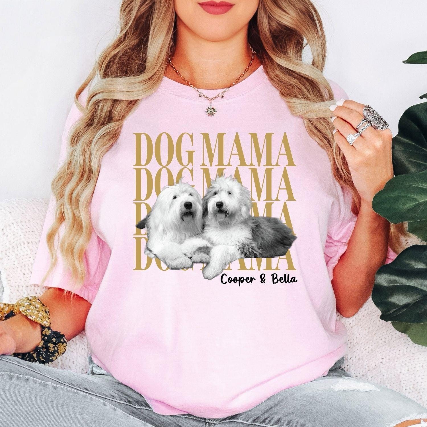 Custom Pet Photo Shirt Personalized Dog Cat Graphic Tee with Name Gift gallery