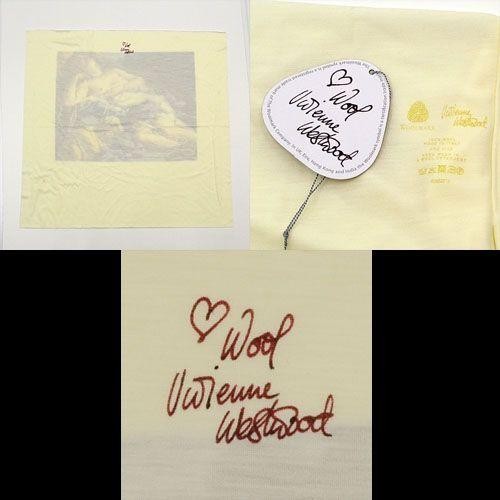 Vivienne Westwood Merino Wool Limited Novelty Off White Unused Japan Exclusive gallery